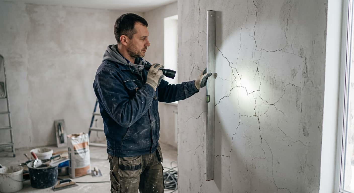 трещины в штукатурке